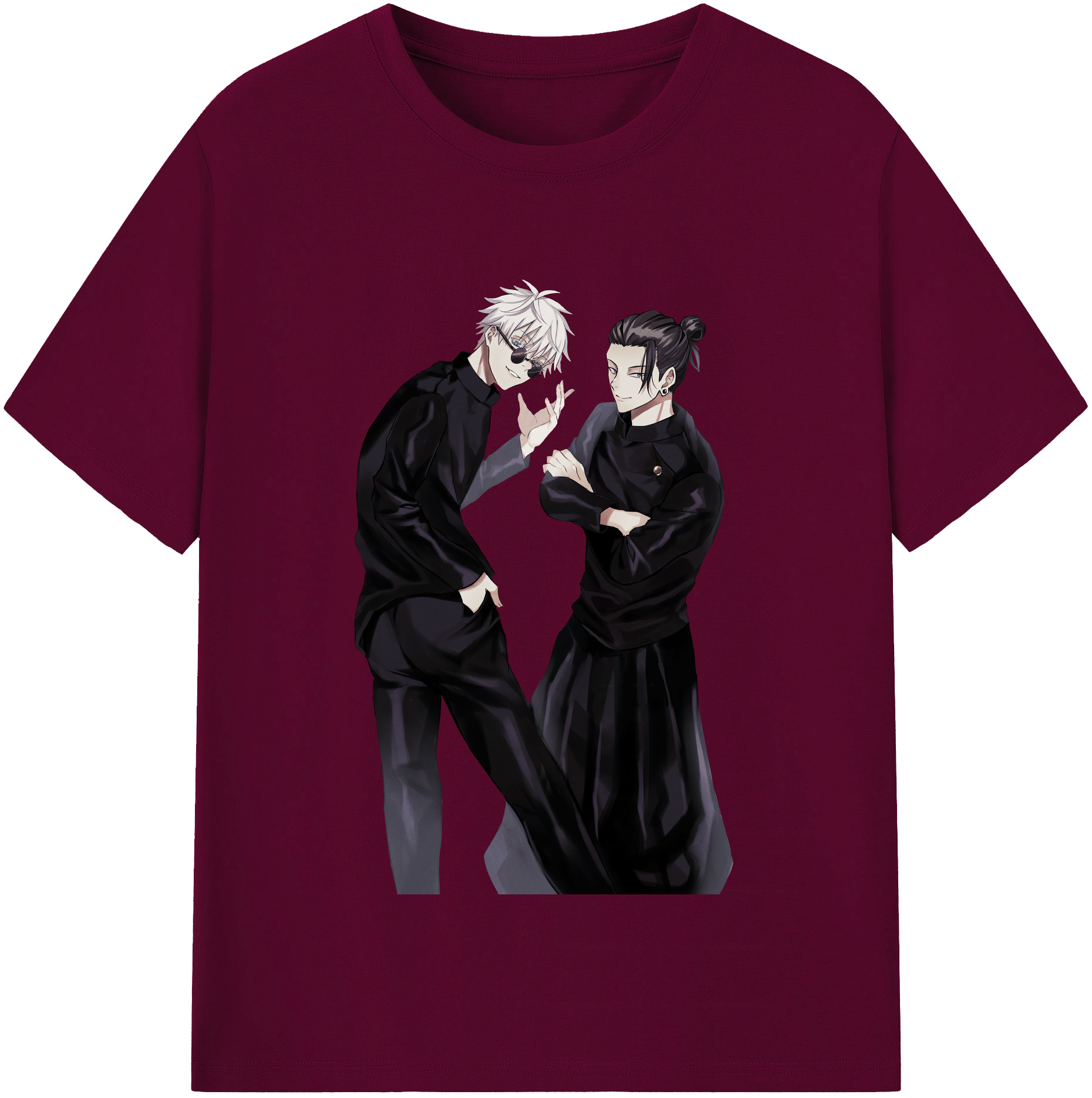 （画像用） 呪術廻戦 Jujutsu Kaisen レディースカジュアルプリントTシャツ（綿100％）